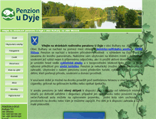 Tablet Screenshot of penzionudyje.cz